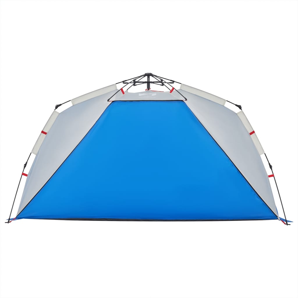 Beach Tent 3 Persons Azure Blue Quick Release Waterproof