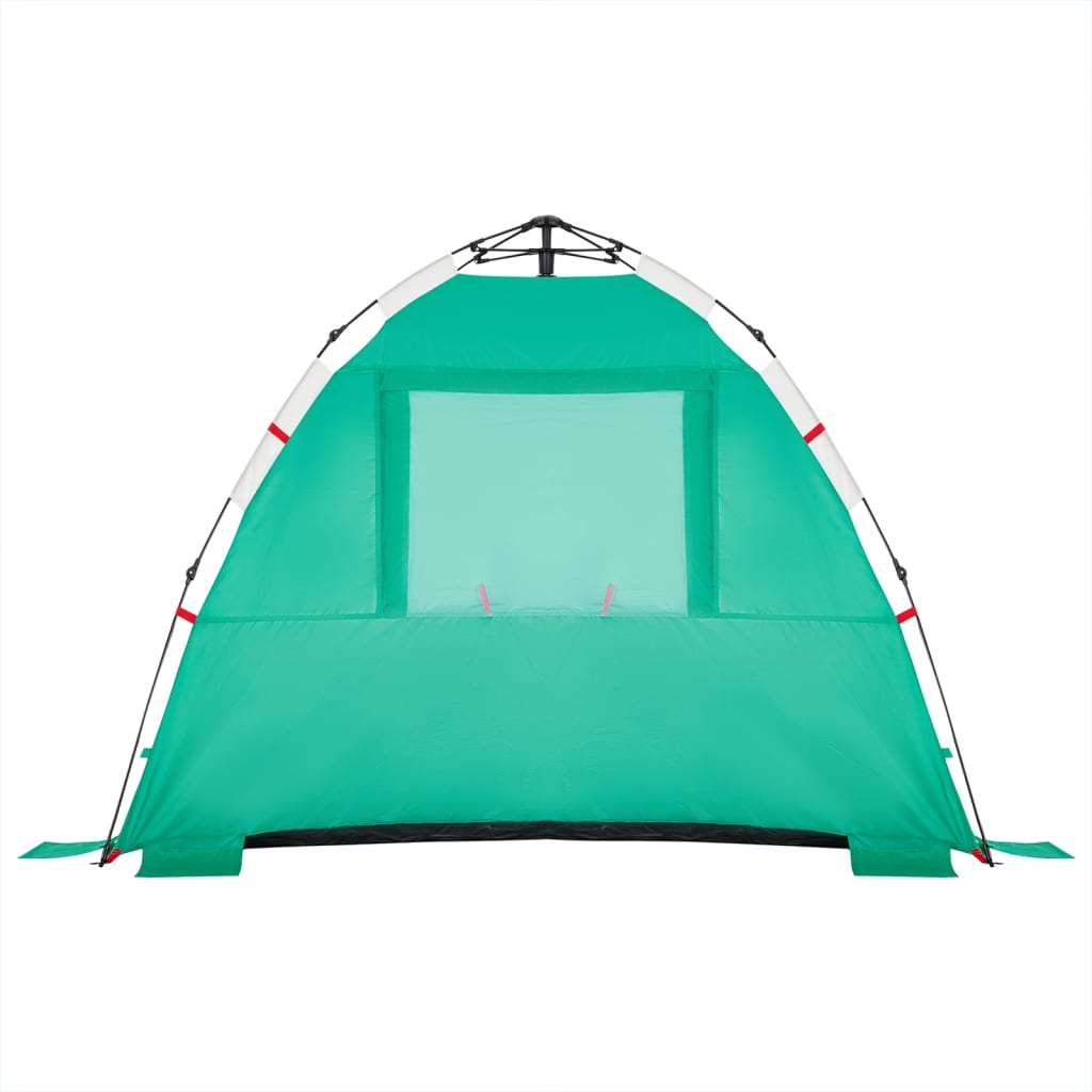 Beach Tent 3 Persons Sea Green Quick Release Waterproof