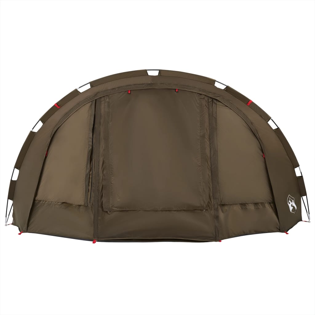 Fishing Tent 4 Persons Olive Green Waterproof