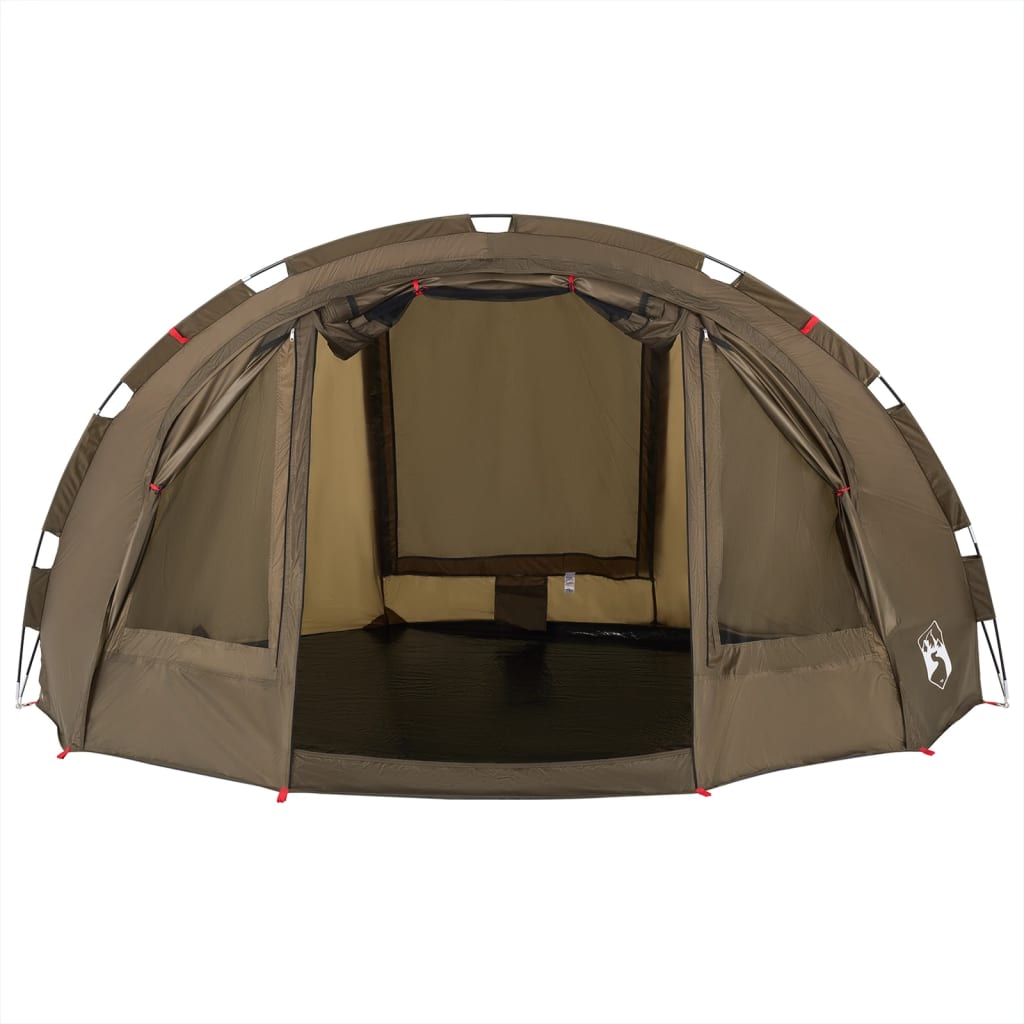 Fishing Tent 4 Persons Olive Green Waterproof