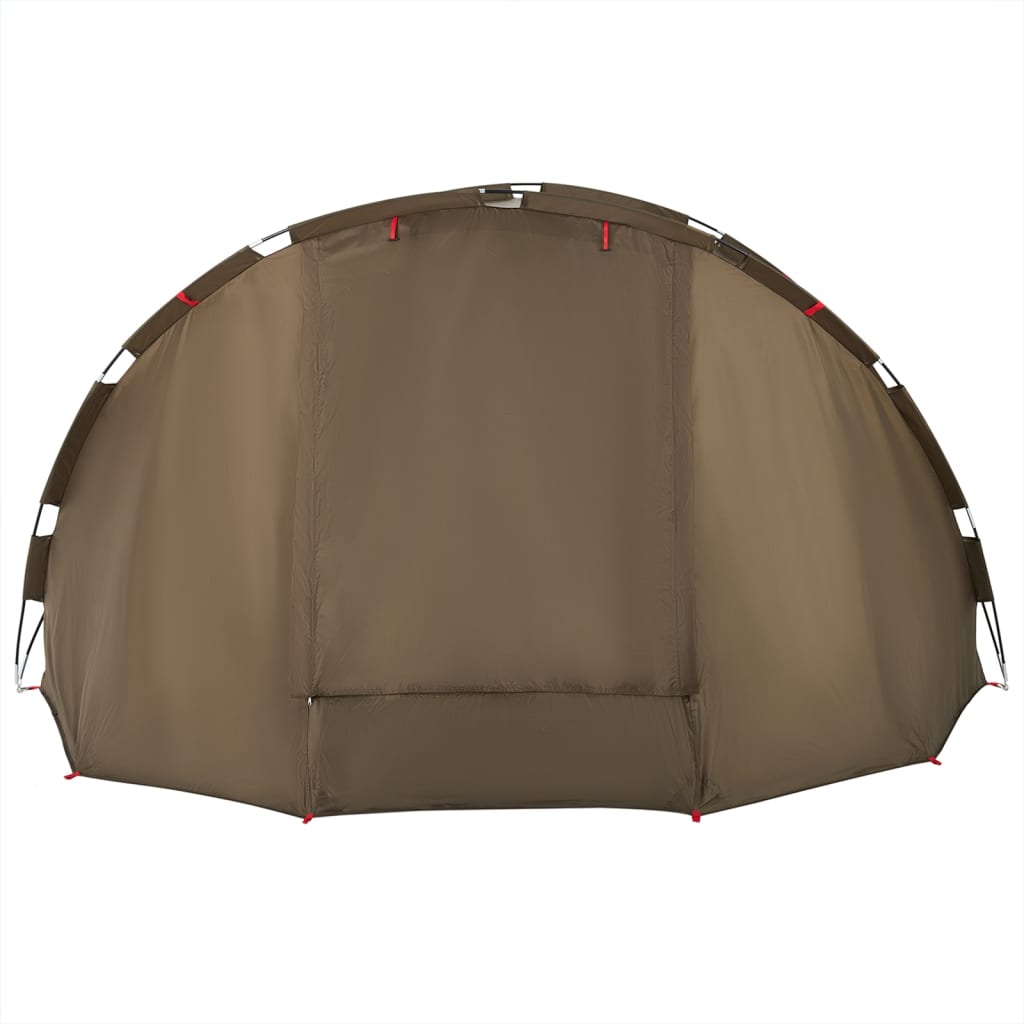 Fishing Tent 4 Persons Olive Green Waterproof