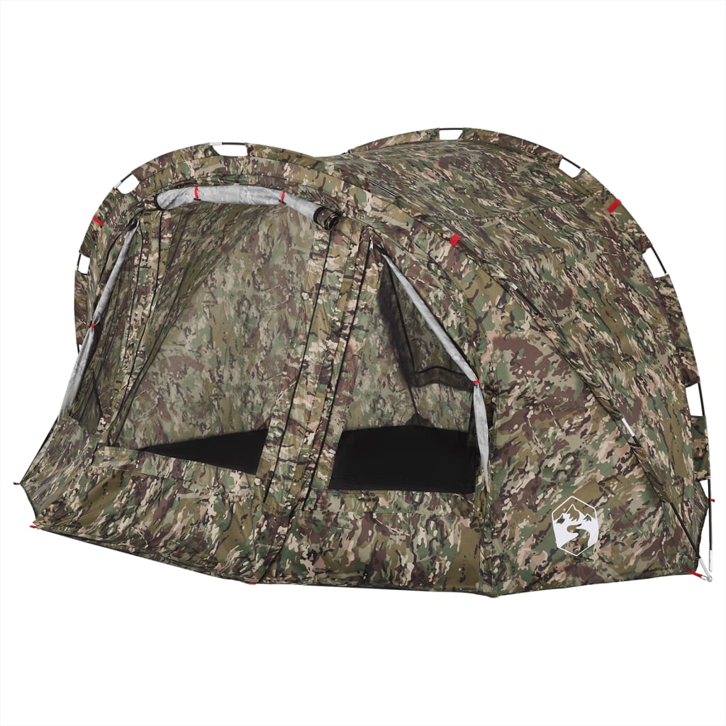 Tente de pêche 4 personnes motif camouflage imperméable