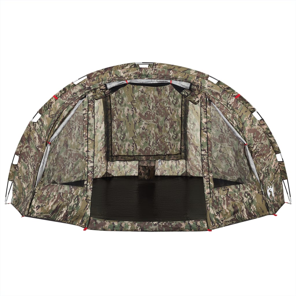 Tente de pêche 4 personnes motif camouflage imperméable