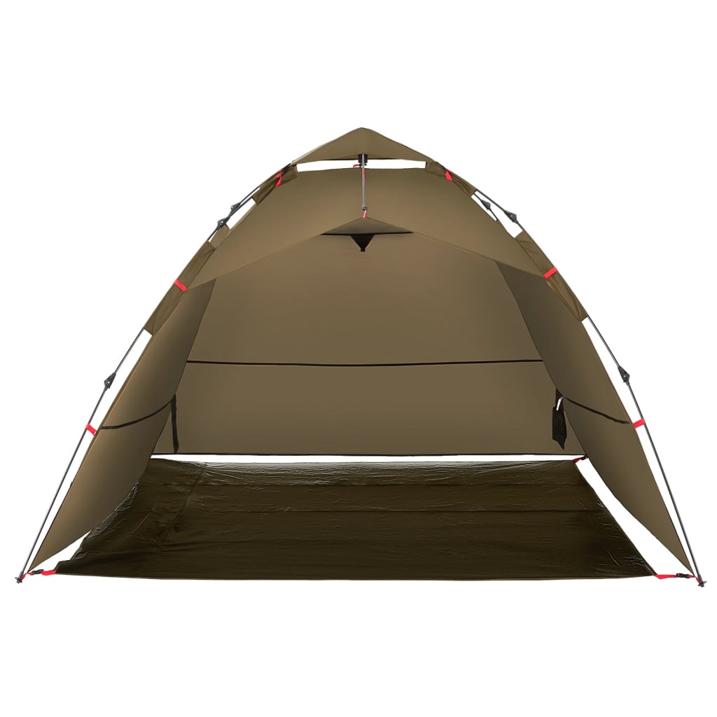 Fishing Tent 4 Persons Olive Green Quick Release