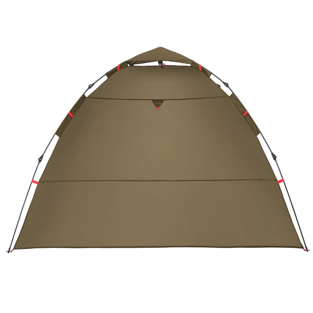Fishing Tent 4 Persons Olive Green Quick Release
