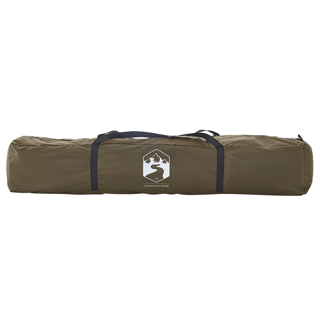 Fishing Tent 4 Persons Olive Green Quick Release