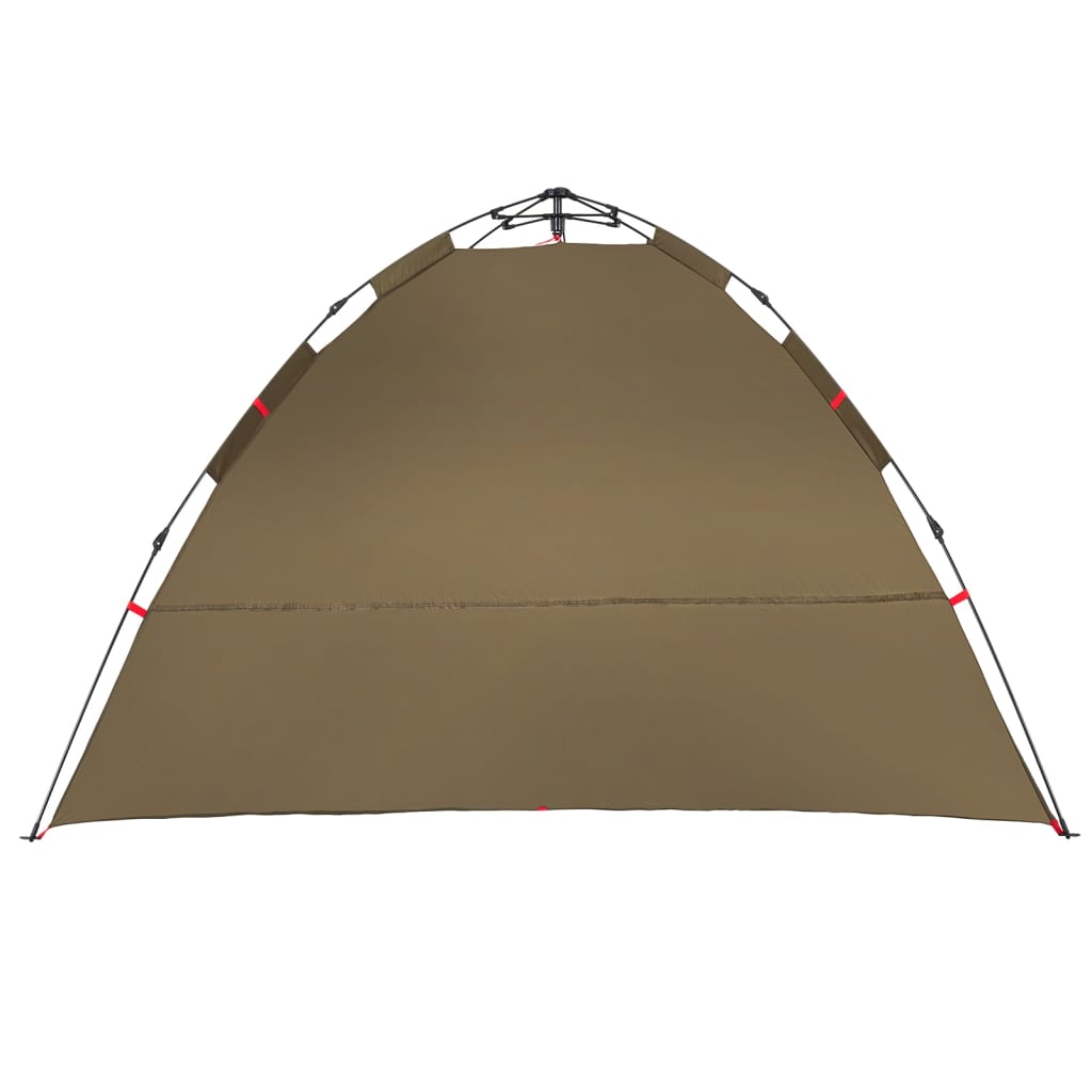Fishing Tent 4 Persons Olive Green Quick Release