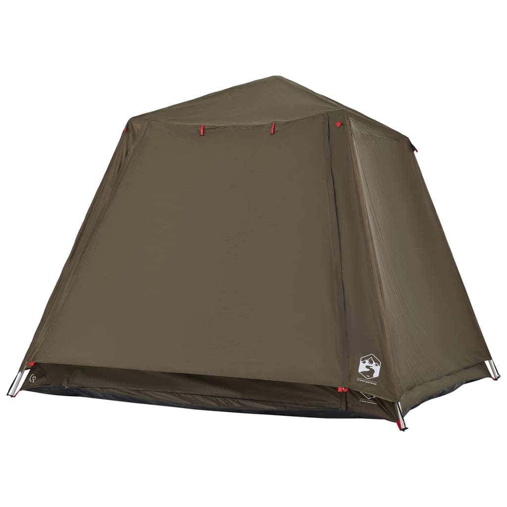 Fishing Tent 4 Persons Olive Green Quick Release