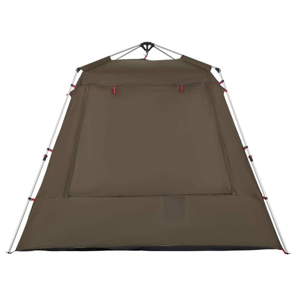 Fishing Tent 4 Persons Olive Green Quick Release