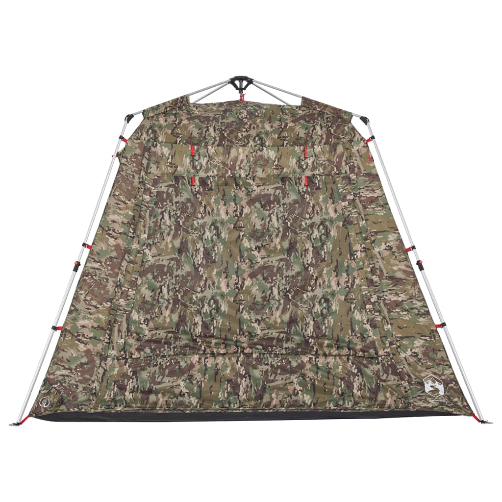 Fishing Tent 4 Persons Camouflage Quick Release