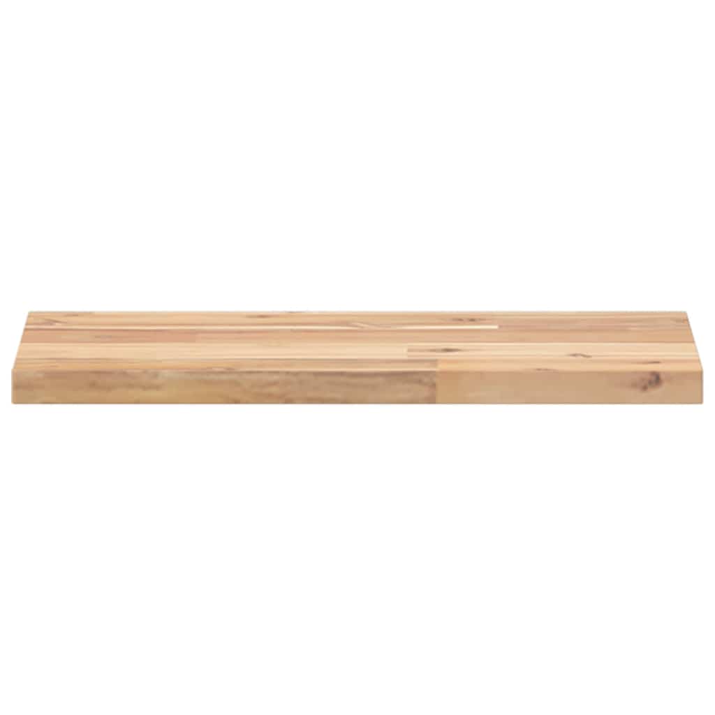 Schweberegale 3 Stk. 40x20x2 cm Massivholz Akazie Unbehandelt