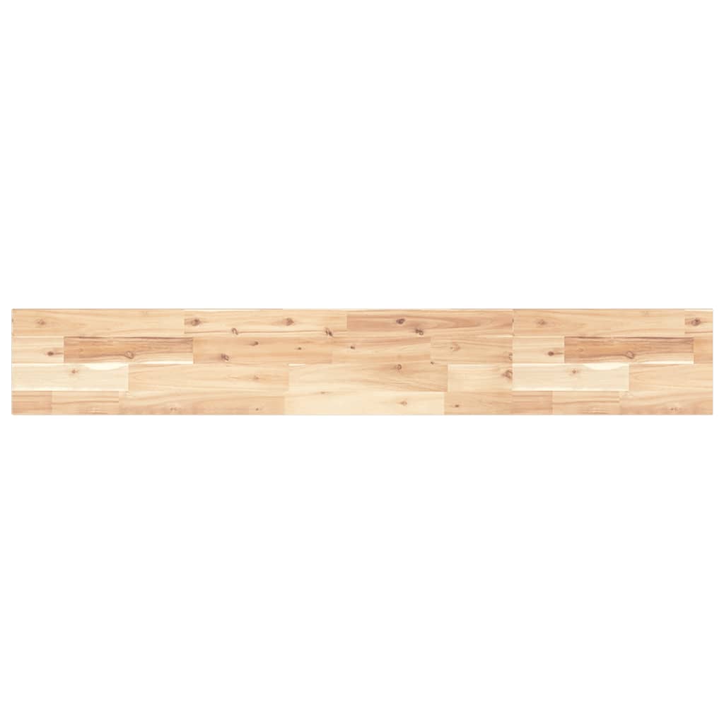 Schweberegale 4 Stk. 140x20x2 cm Massivholz Akazie Unbehandelt