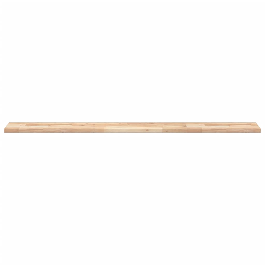 Schweberegale 4 Stk. 160x20x2 cm Massivholz Akazie Unbehandelt