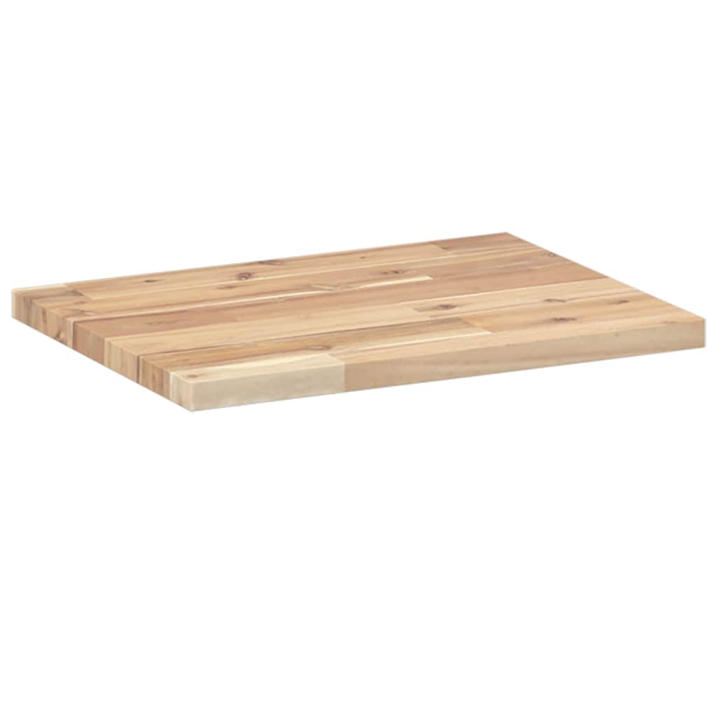 Floating shelves 2 pcs. 40x30x2 cm solid acacia wood untreated
