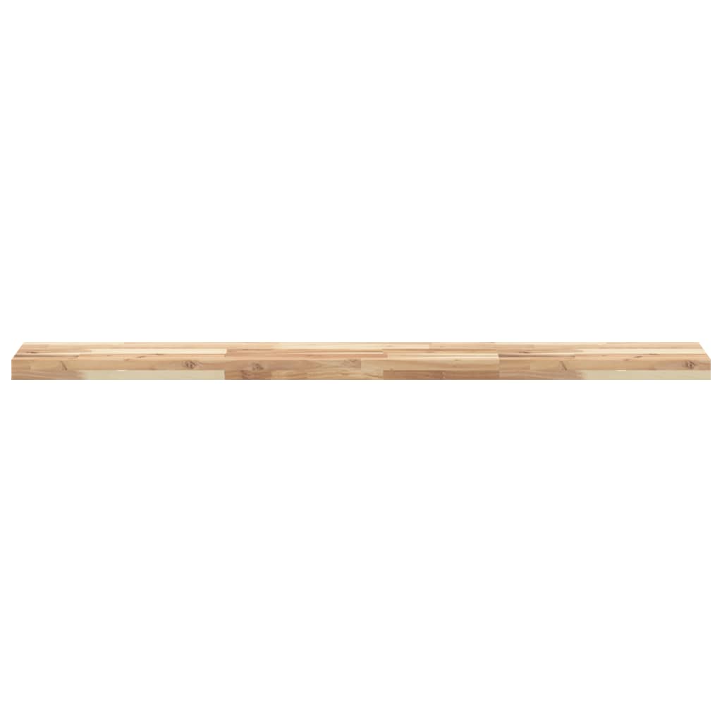 Schweberegale 4 Stk. 160x20x4 cm Massivholz Akazie Unbehandelt