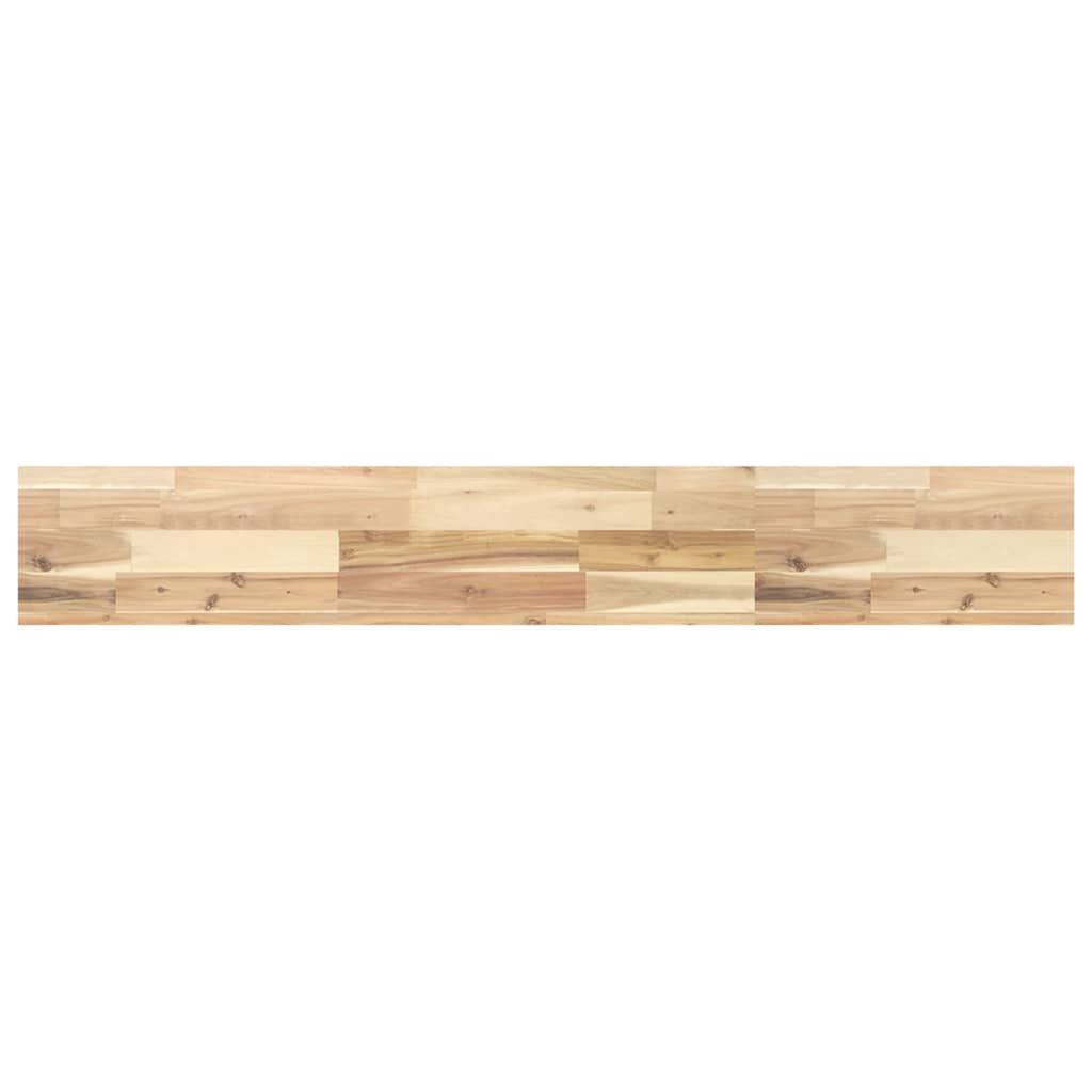 Schweberegale 4 Stk. 160x20x4 cm Massivholz Akazie Unbehandelt