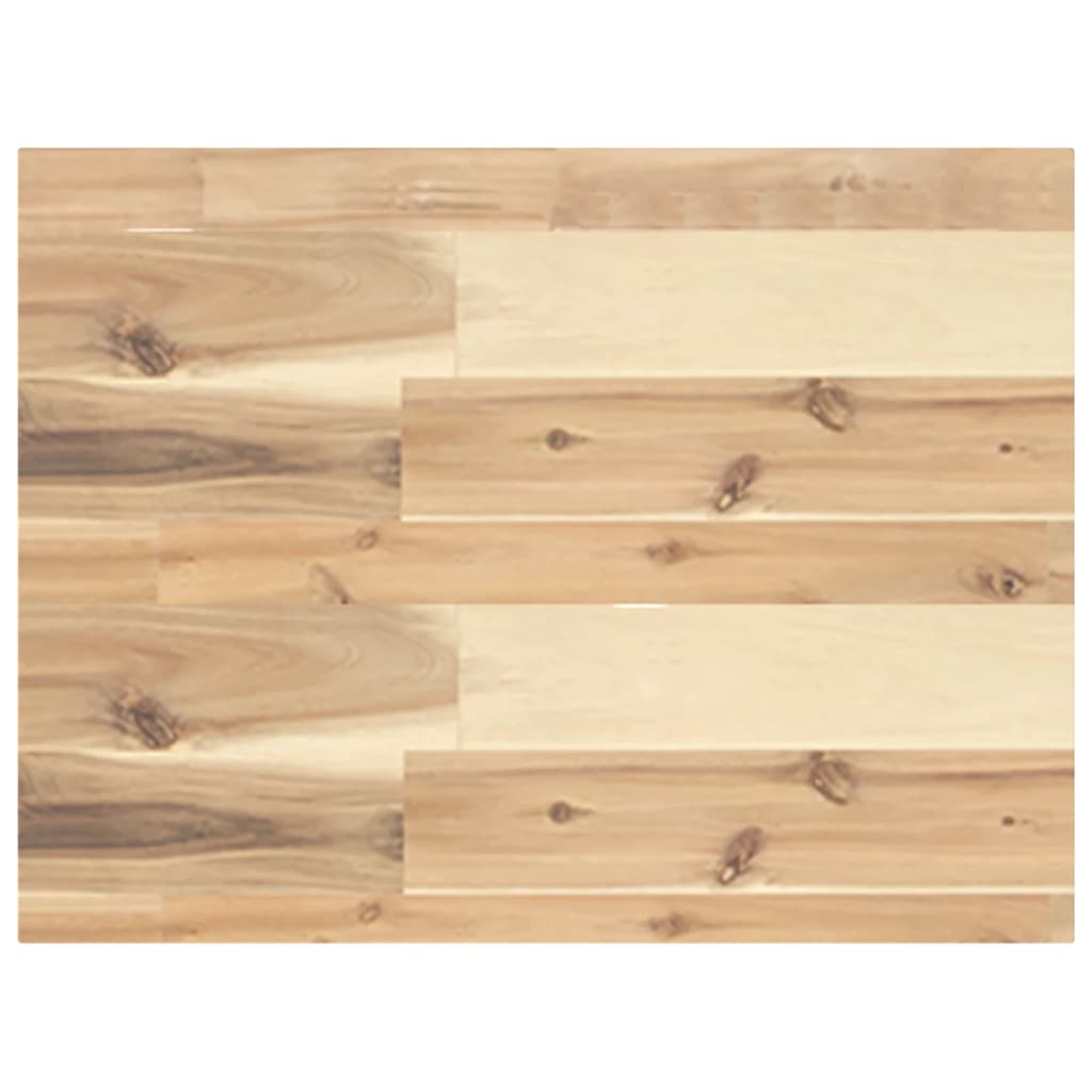 Floating shelves 2 pcs. 40x30x4 cm solid acacia wood untreated