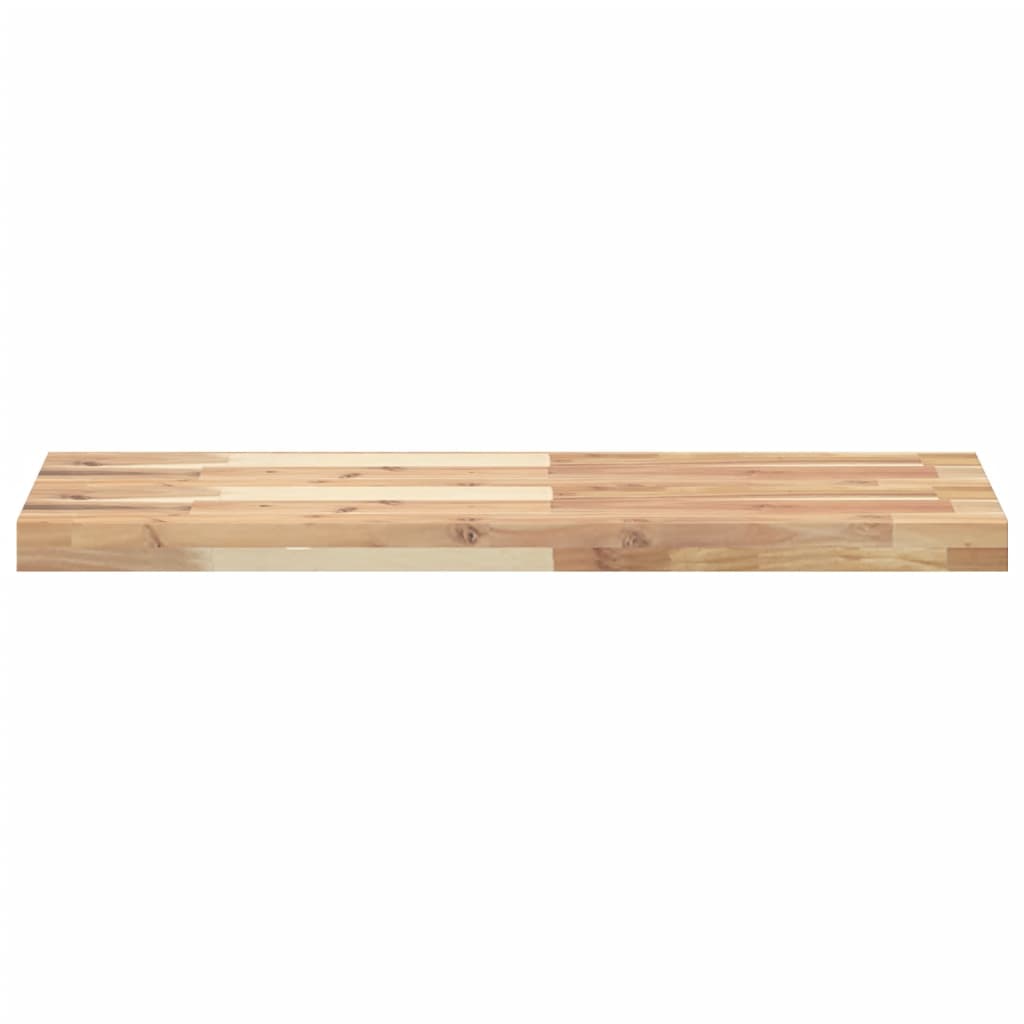 Schweberegale 4 Stk. 80x30x4 cm Massivholz Akazie Unbehandelt