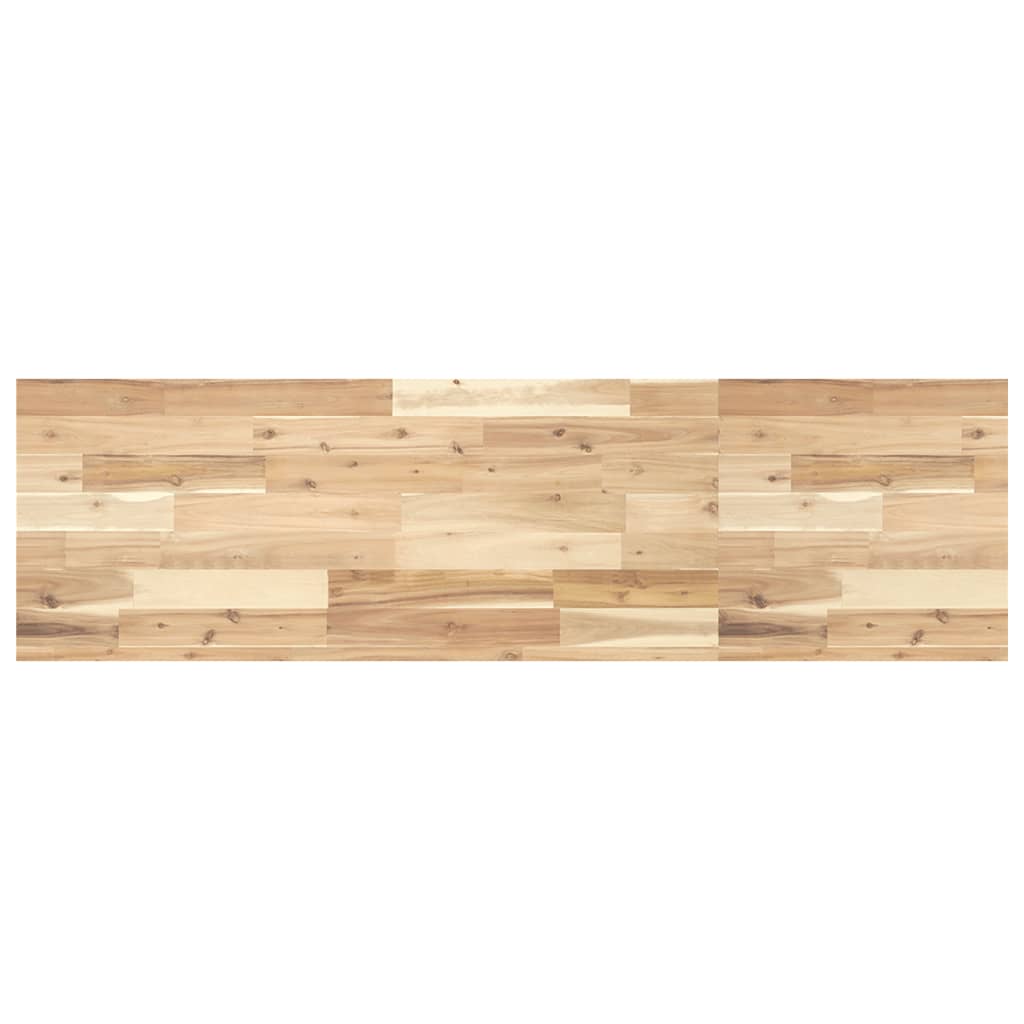 Schweberegale 4 Stk. 160x40x4 cm Massivholz Akazie Unbehandelt