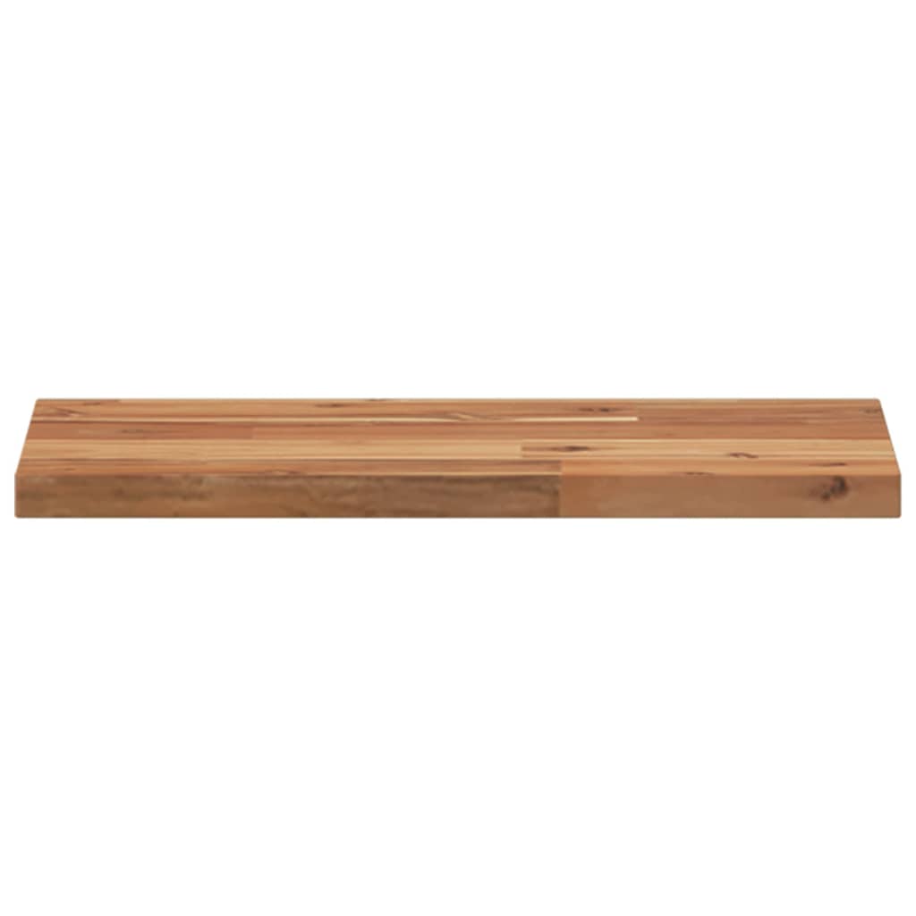 Schweberegale 4 Stk. 60x20x2 cm Massivholz Akazie Ölbehandelt