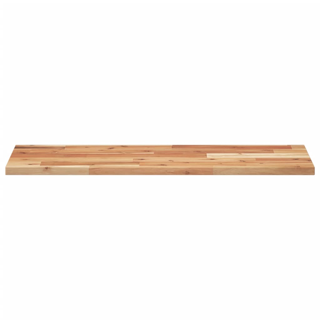 Schweberegal 100x30x2 cm Massivholz Akazie Ölbehandelt