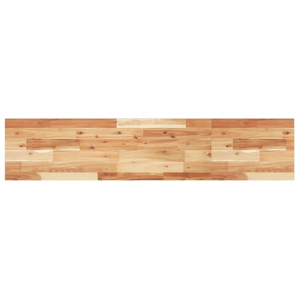 Schweberegale 4 Stk. 140x30x2 cm Massivholz Akazie Ölbehandelt