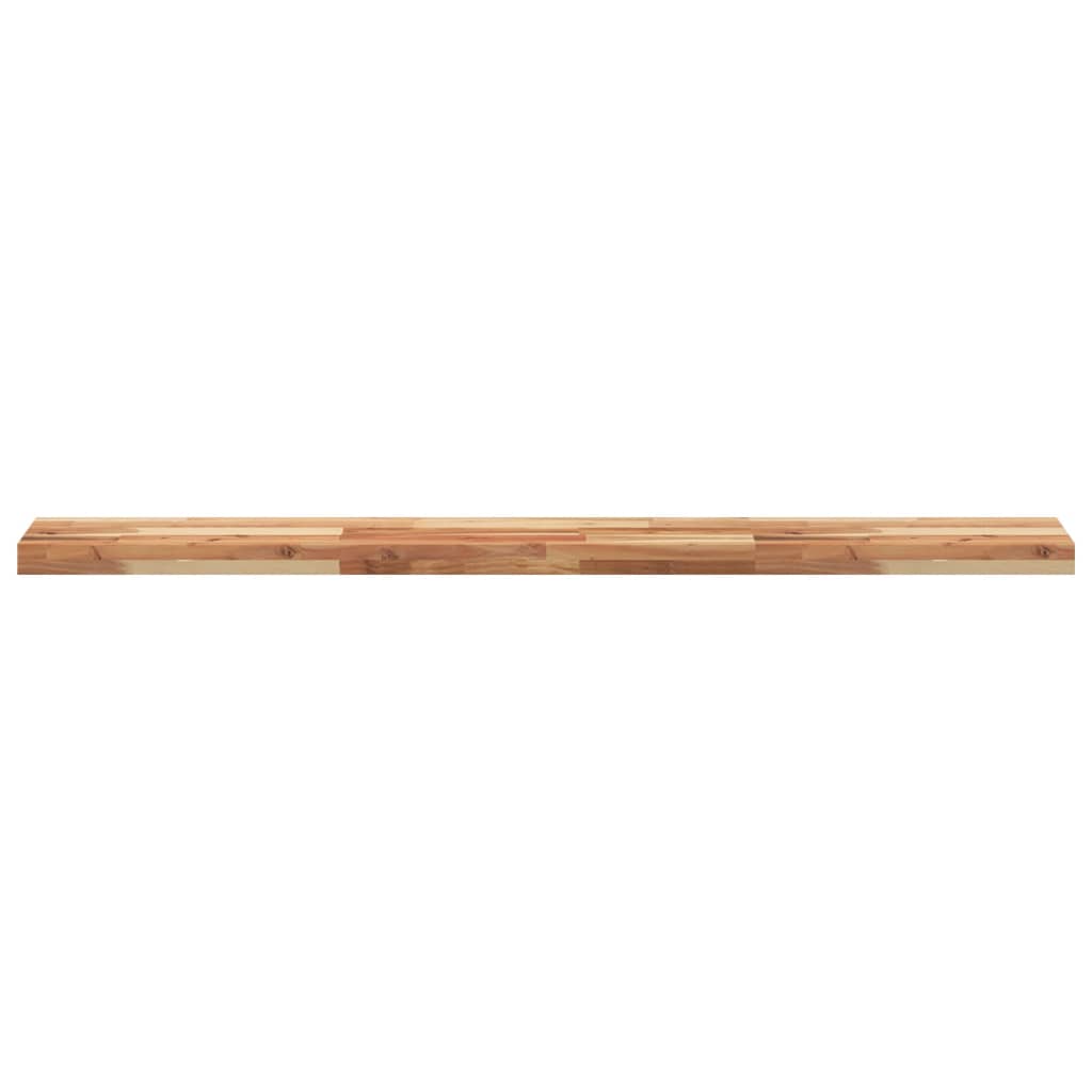 Schweberegale 4 Stk. 140x20x4 cm Massivholz Akazie Ölbehandelt