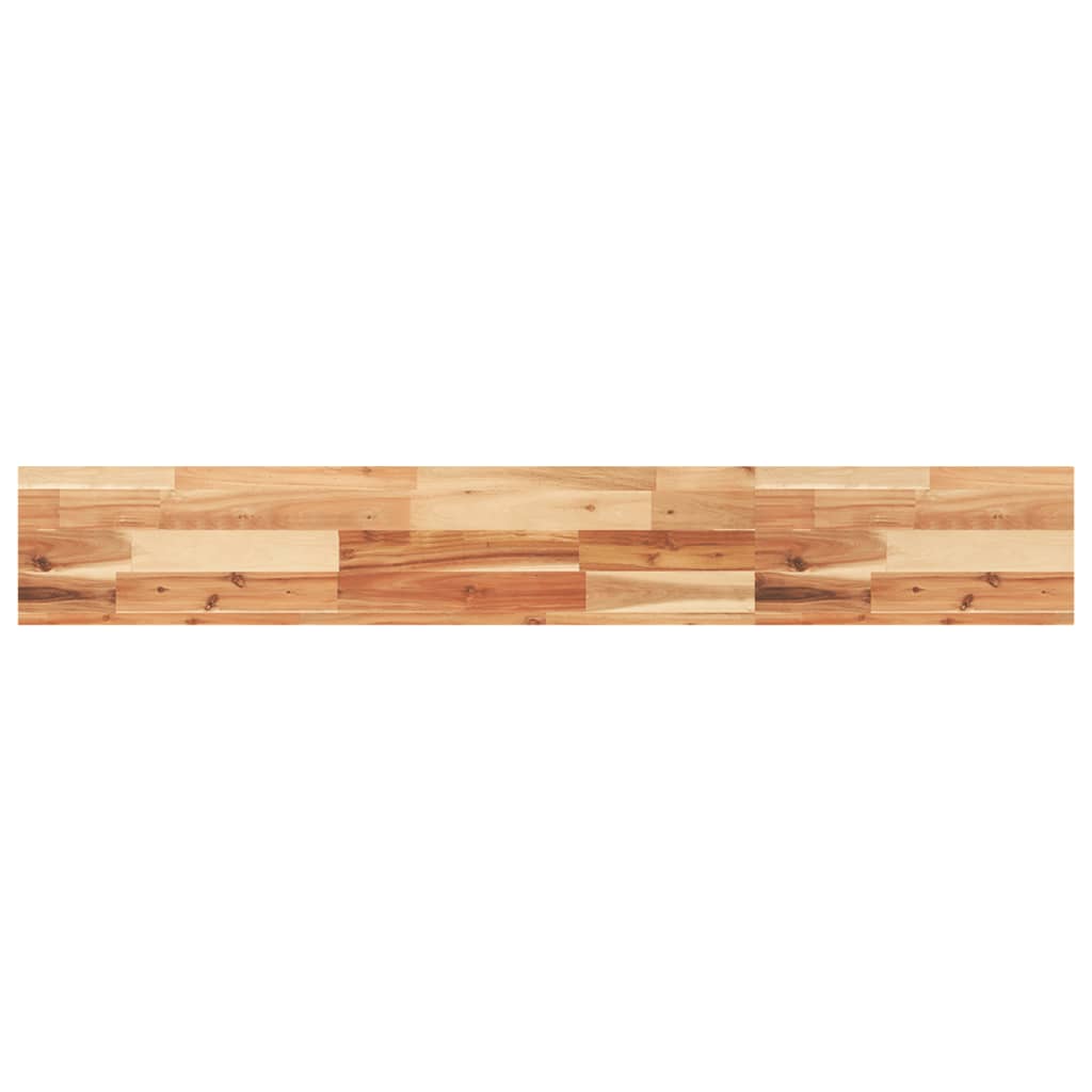Schweberegale 4 Stk. 140x20x4 cm Massivholz Akazie Ölbehandelt