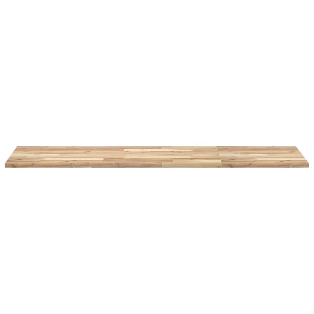 Schreibtischplatte Unbehandelt 120x50x2 cm Massivholz Akazie