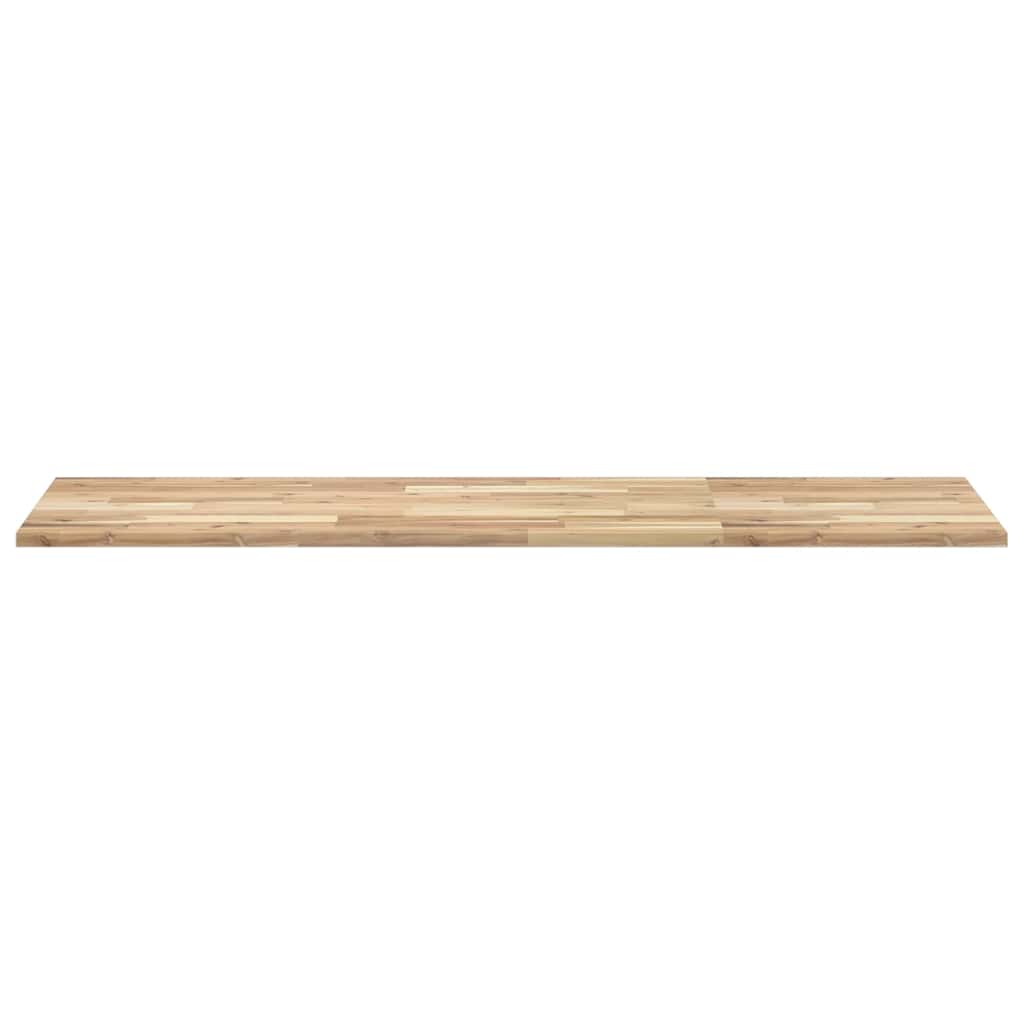Schreibtischplatte Unbehandelt 140x50x2 cm Massivholz Akazie