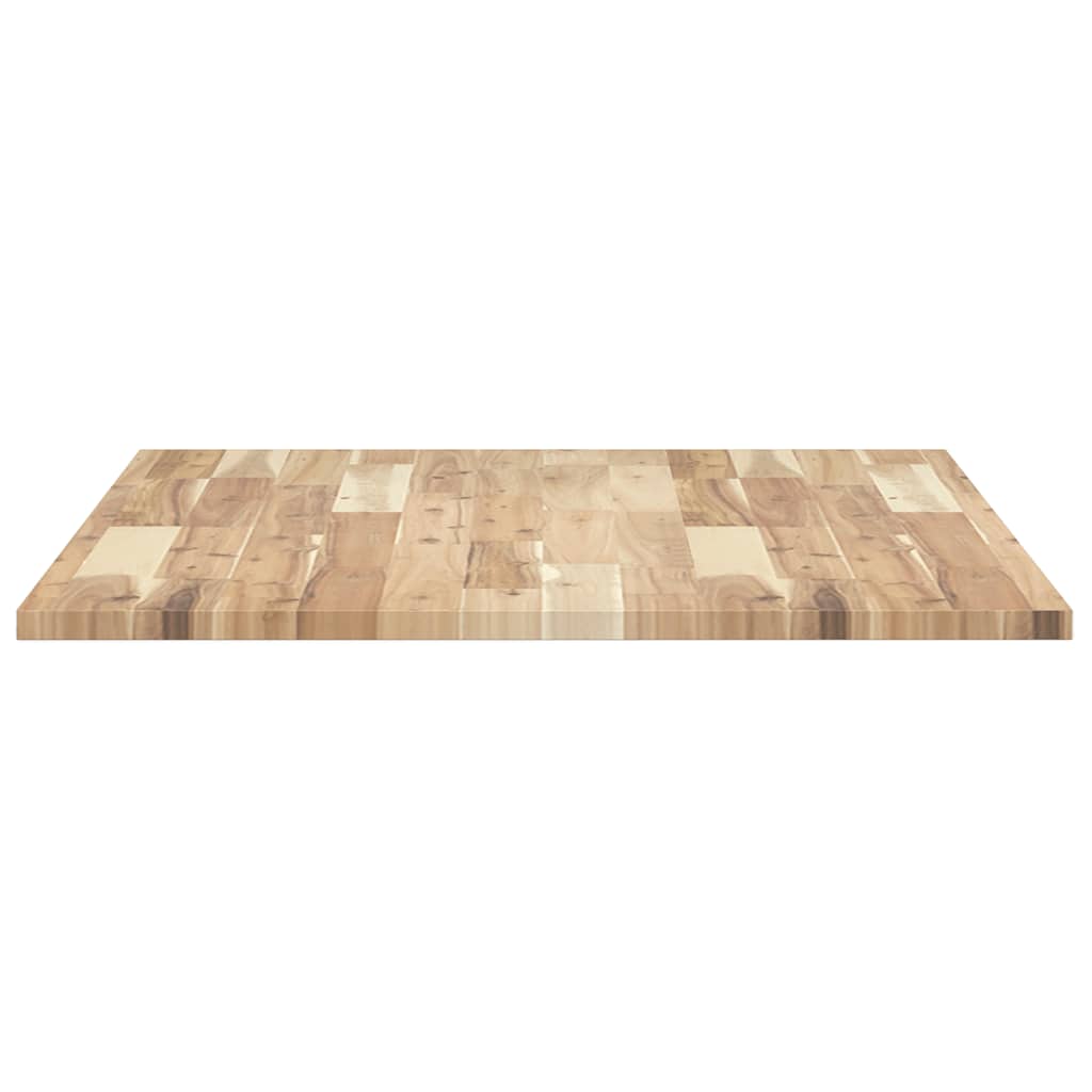 Desk top untreated 80x70x2 cm solid acacia wood