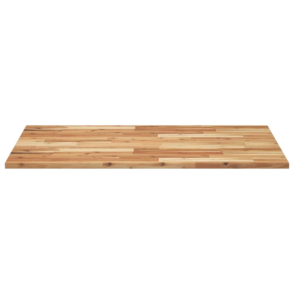 Schreibtischplatte Ölbeschichtung 100x70x2 cm Massivholz Akazie