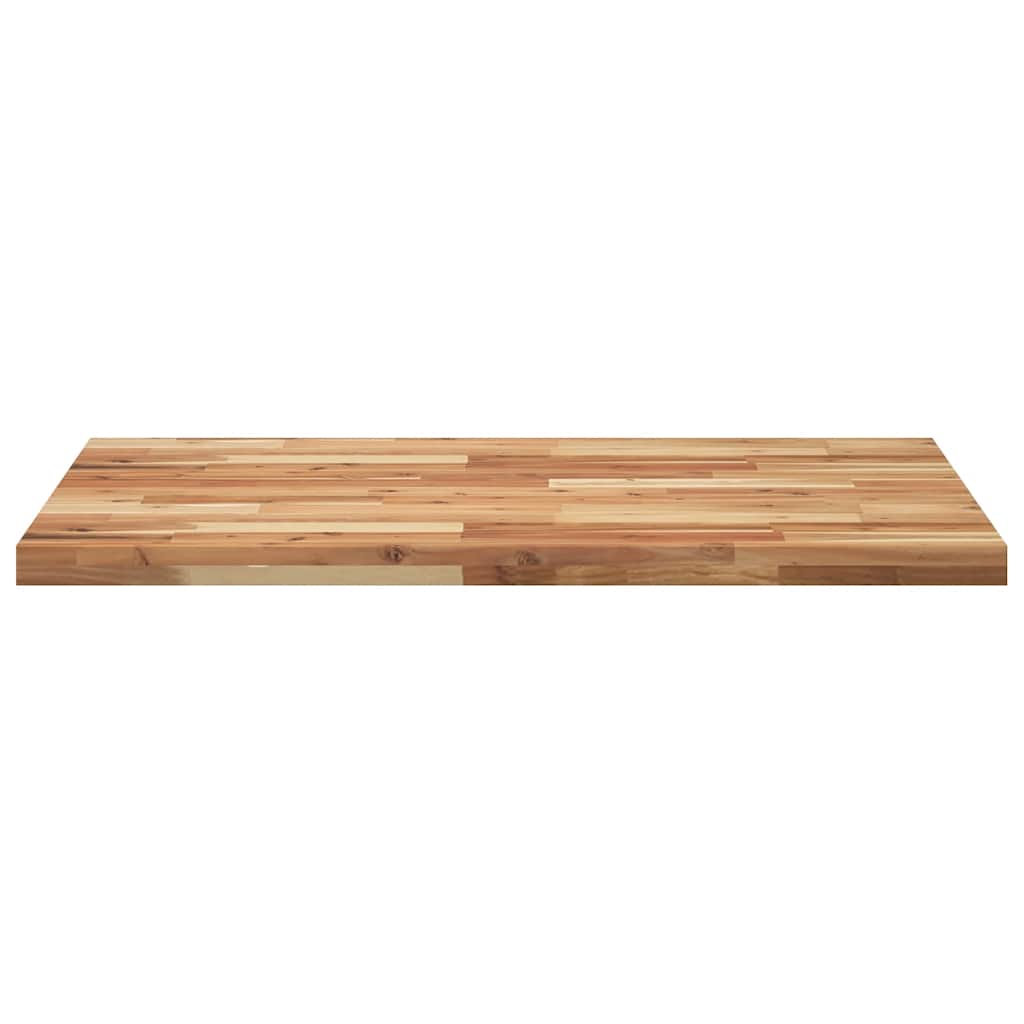 Schreibtischplatte Ölbeschichtung 120x70x4 cm Massivholz Akazie