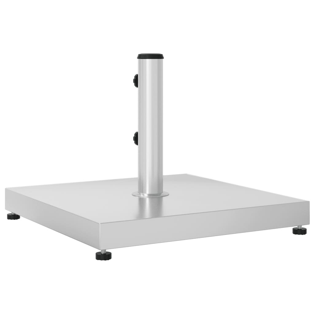 Pied de parasol Ø32/38/48 mm mât 28 kg carré