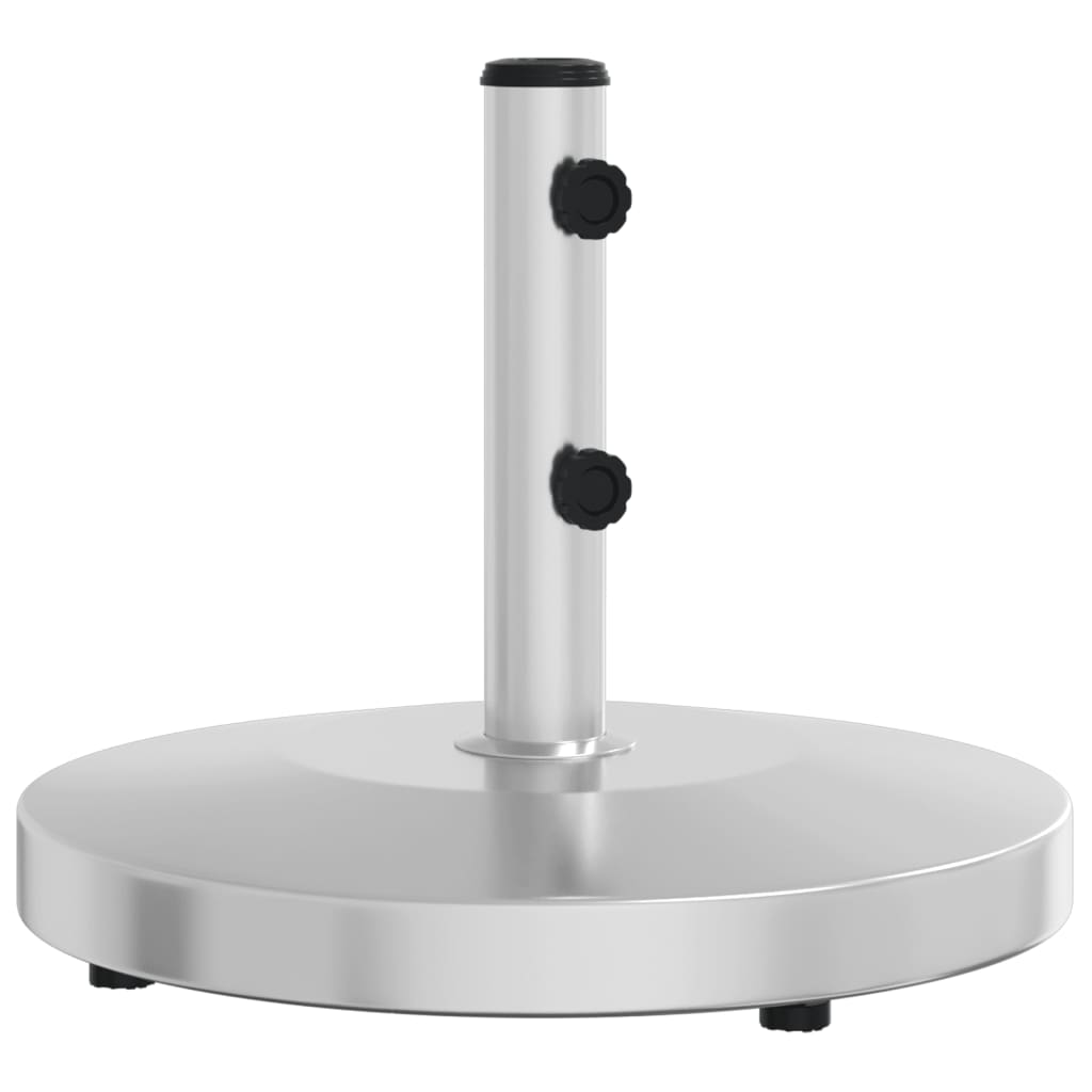 Parasol base Ø32/38/48 mm mast 25 kg round