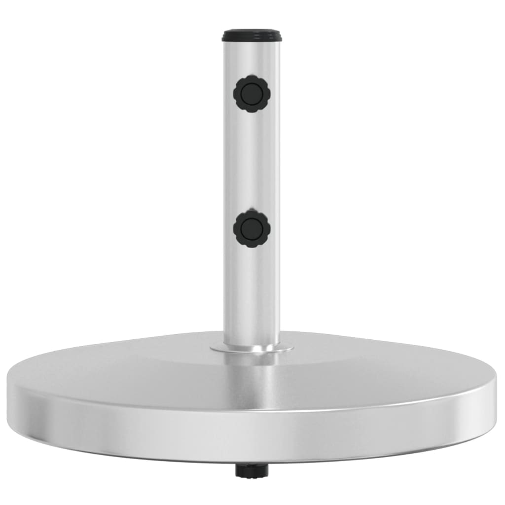 Parasol base Ø32/38/48 mm mast 25 kg round