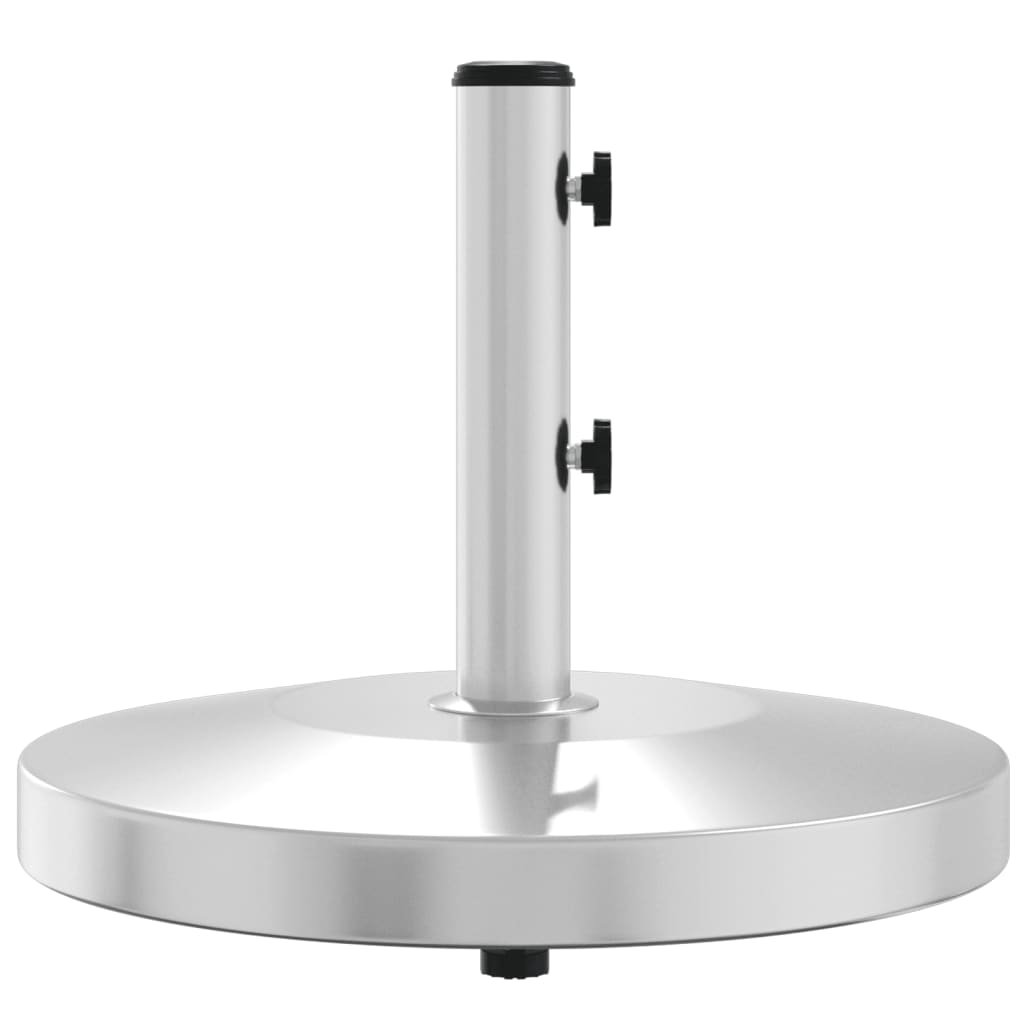 Parasol base Ø32/38/48 mm mast 25 kg round
