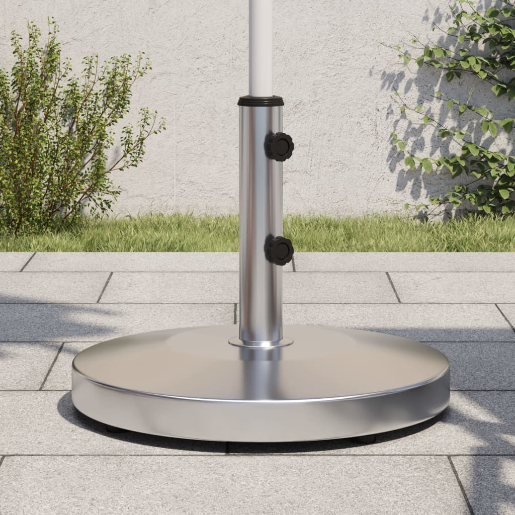 Parasol base Ø32/38/48 mm mast 25 kg round
