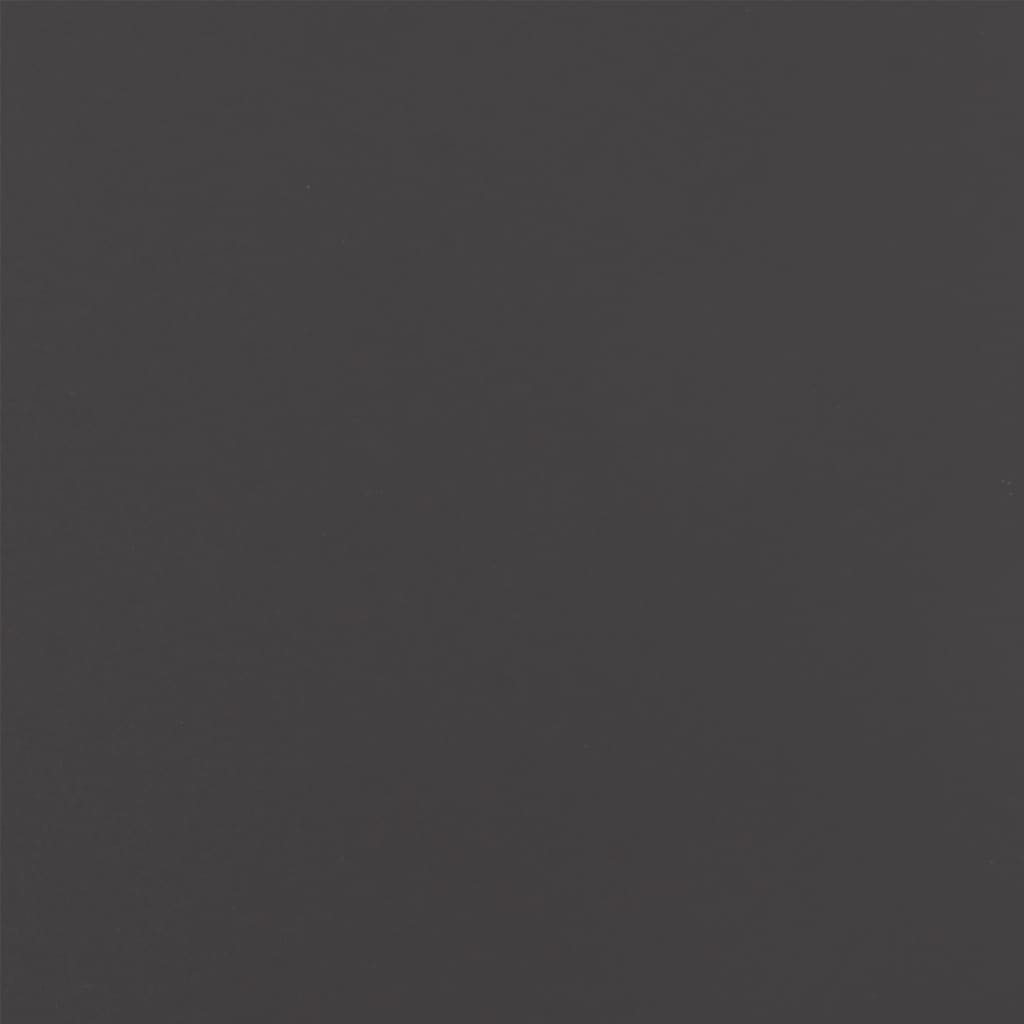 Bedside Table Black 36x39x60.5 cm Steel
