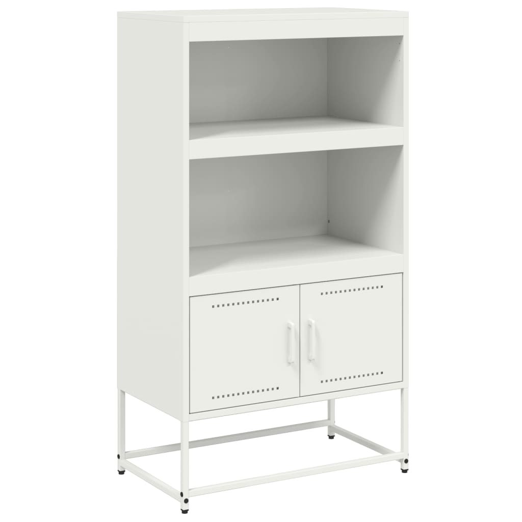 Meuble TV jaune moutarde 100,5x39x60,5 cm en acier