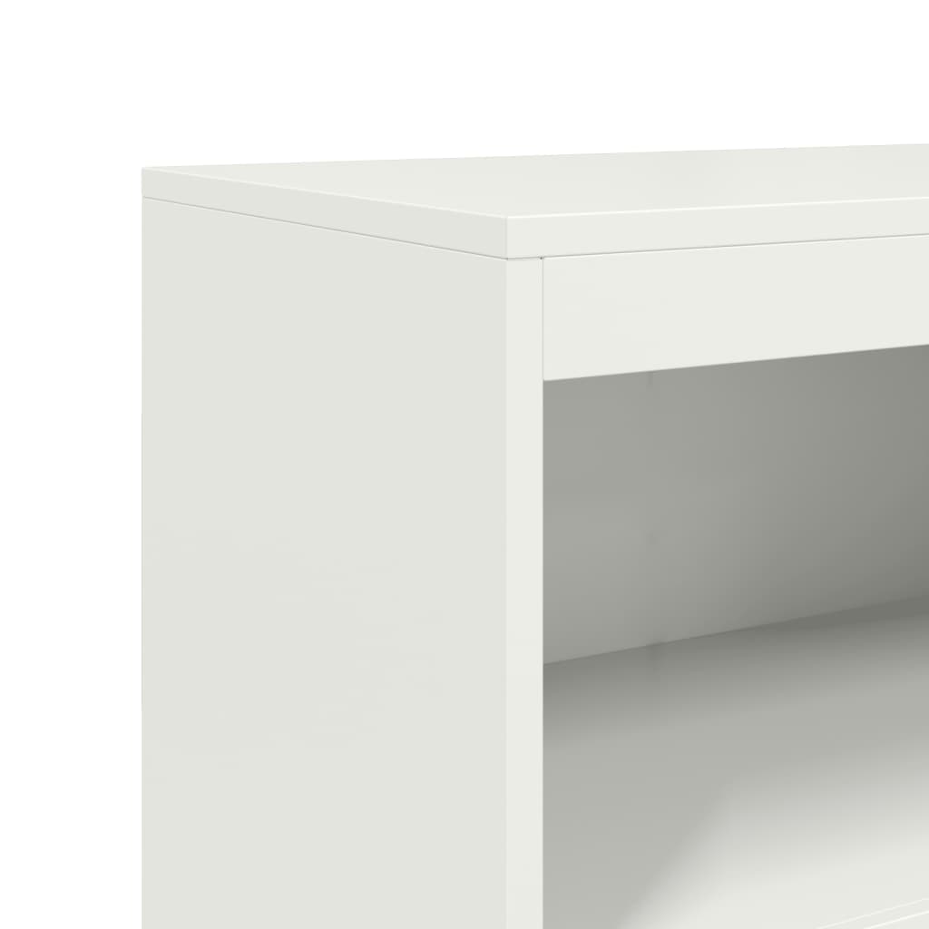Meuble TV jaune moutarde 100,5x39x60,5 cm en acier