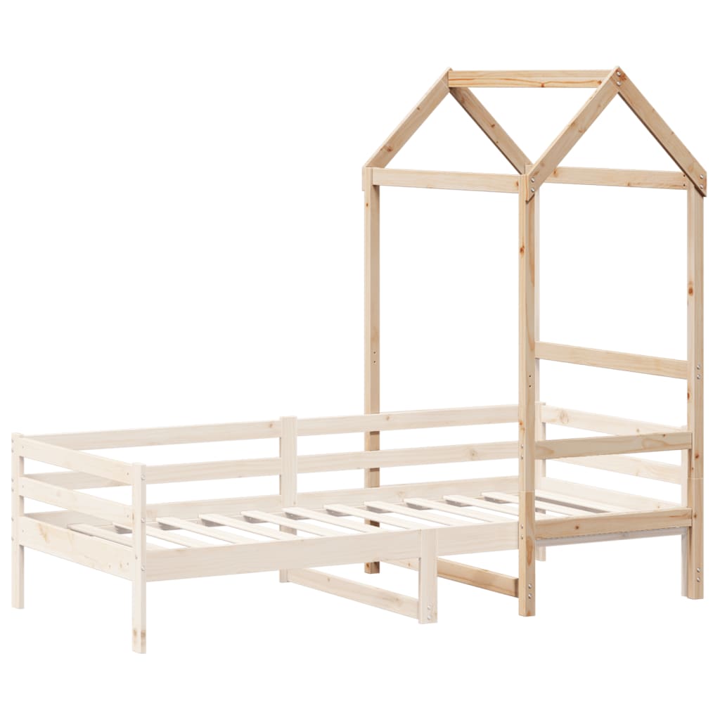 Roof for children's bed 118x70x176.5 cm solid pine wood