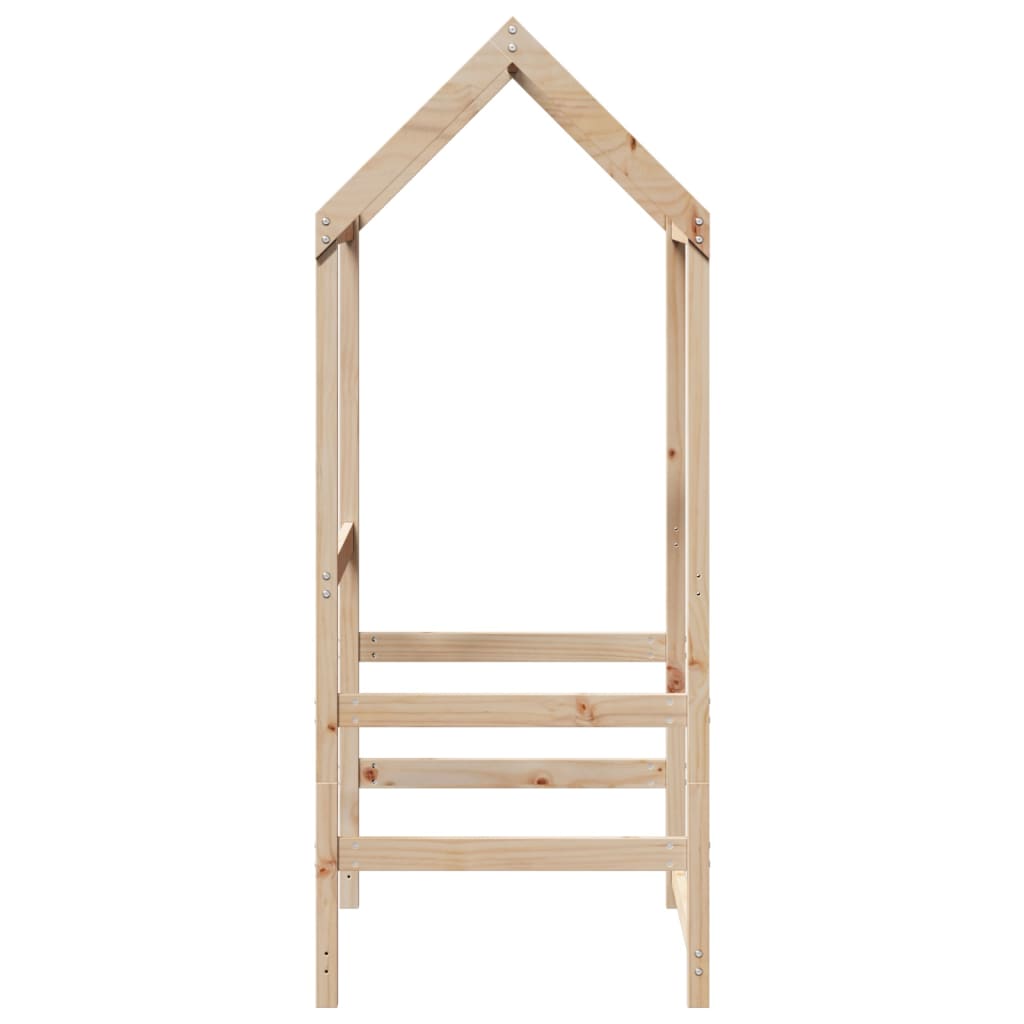 Roof for children's bed 118x70x176.5 cm solid pine wood
