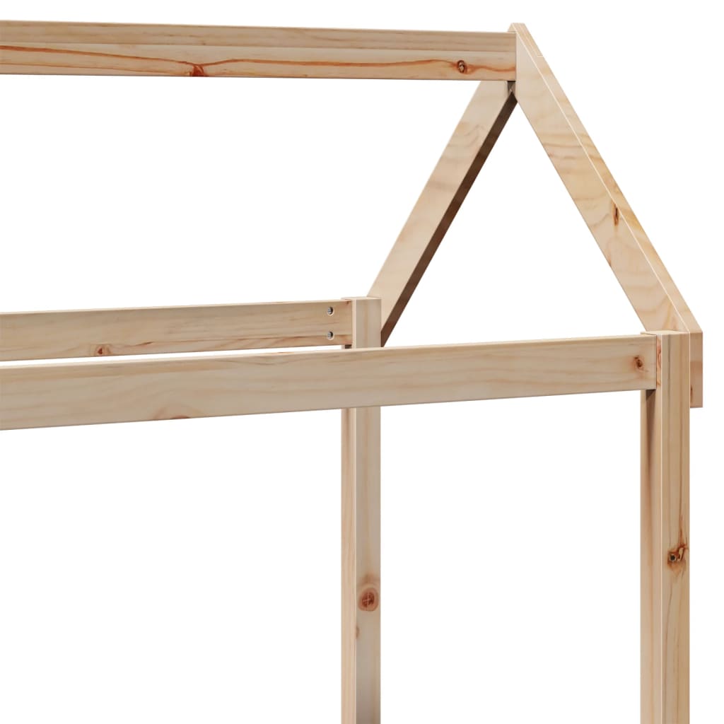 Roof for children's bed 118x70x176.5 cm solid pine wood
