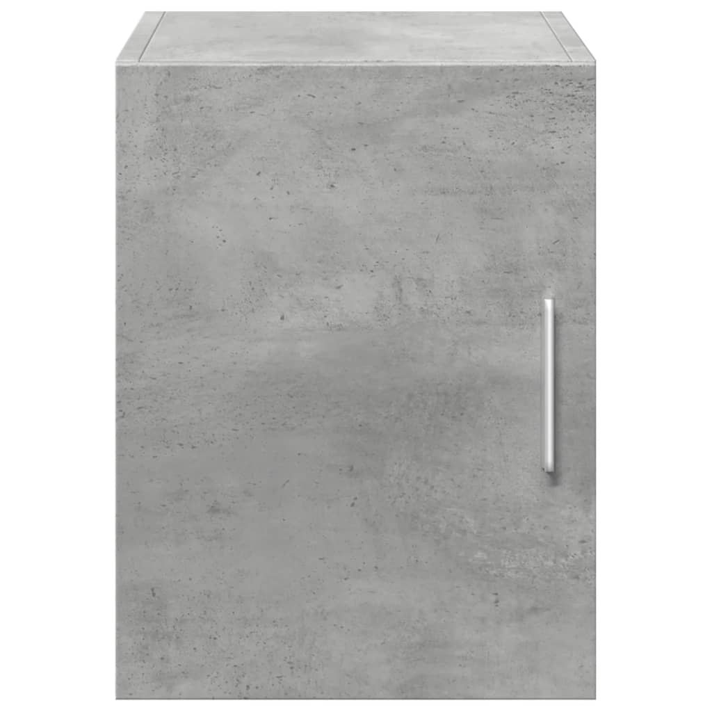 Wall Cabinet Concrete Grey 30x42.5x40 cm Wood Material