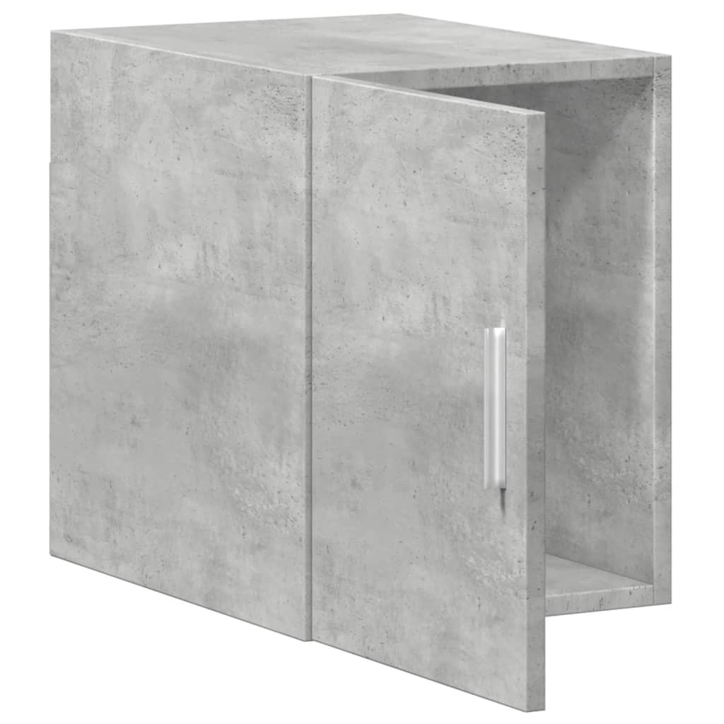 Wall Cabinet Concrete Grey 30x42.5x40 cm Wood Material