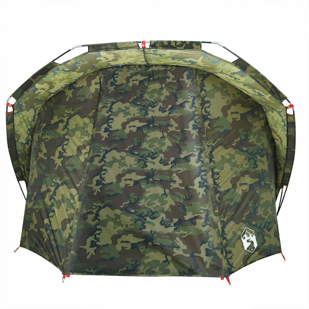 Tente de pêche 4 personnes motif camouflage imperméable