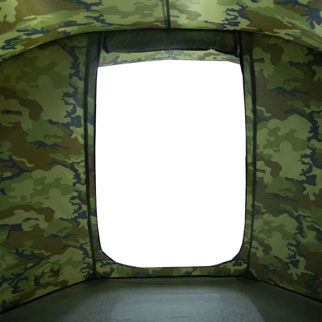 Tente de pêche 4 personnes motif camouflage imperméable