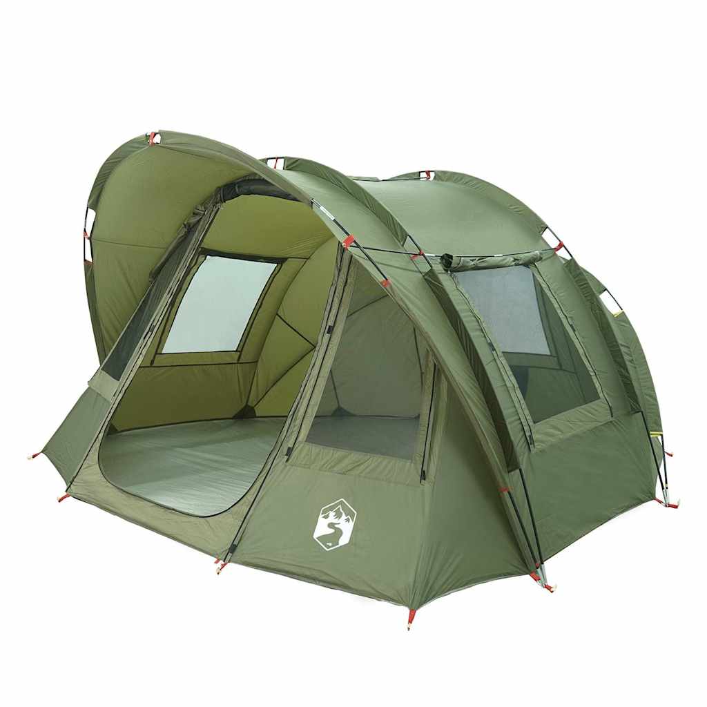 Fishing Tent 2 Persons Olive Green Waterproof