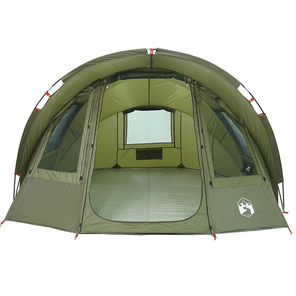Fishing Tent 2 Persons Olive Green Waterproof